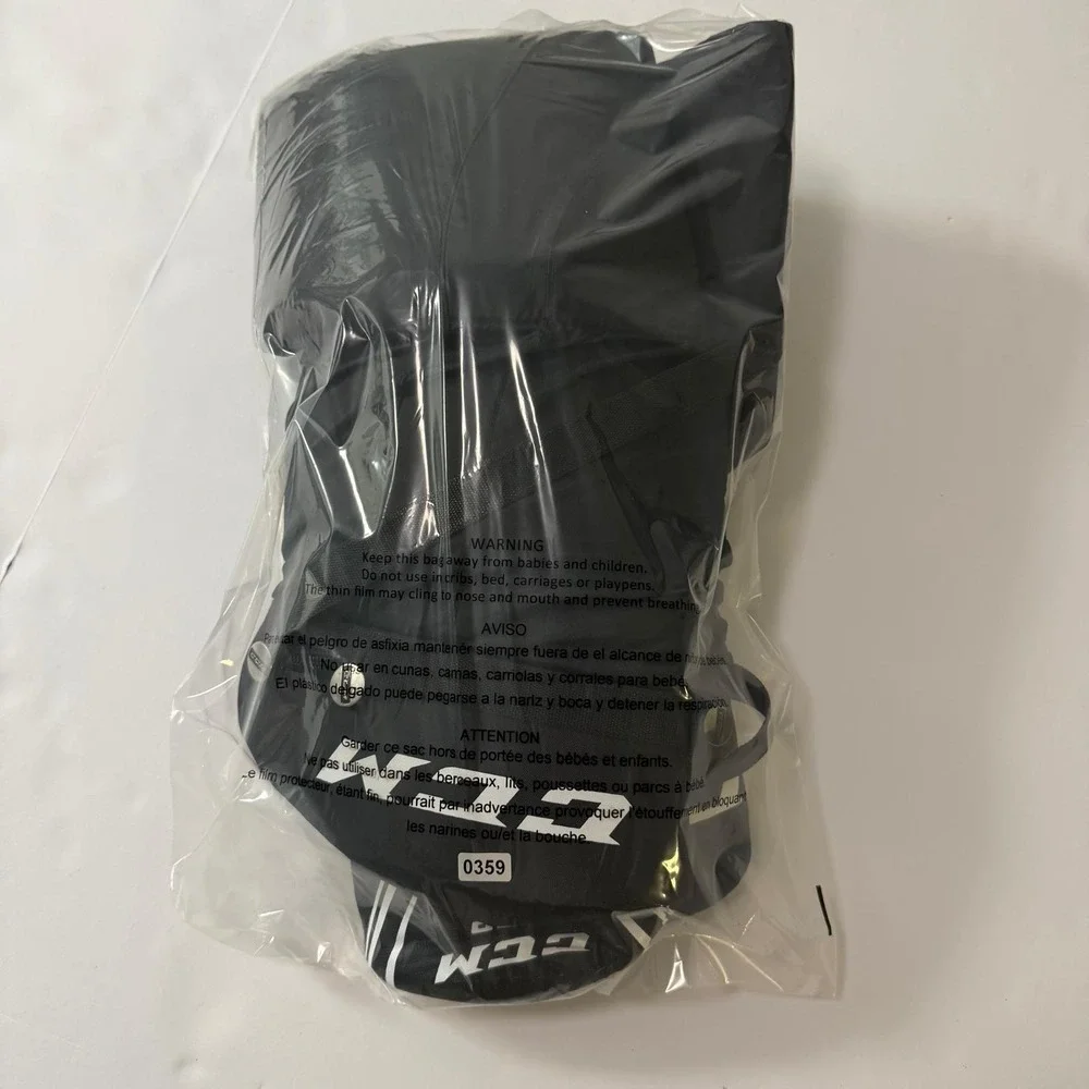 CCM LTP Youth Large Ice Hockey Pants Black Padded Shorts YT-L Protective Gear